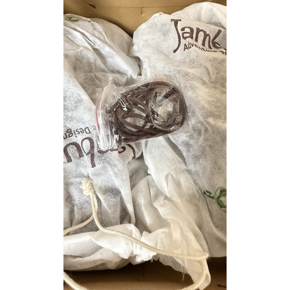 Jambu San-Fran Oxford Heels Size 7 WINE Red Leather Suede Brogue Chunky Heel - Picture 13 of 14